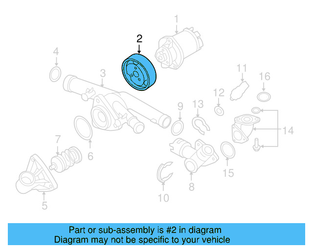 Temp Sensor Retainer Spring 032-121-142 - View 146