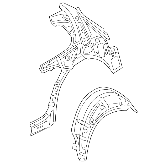 Inner Panel 5K3-809-403-A - View 14
