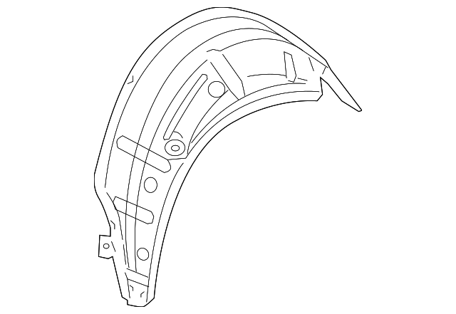 Outer Wheelhouse 1K6-809-412-B - View 7