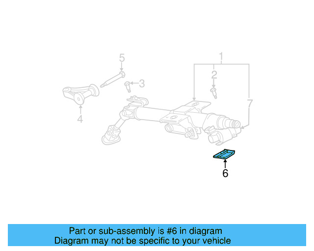 Steering Column Tilt Adjuster 1J0-419-378-F-01C - View 9