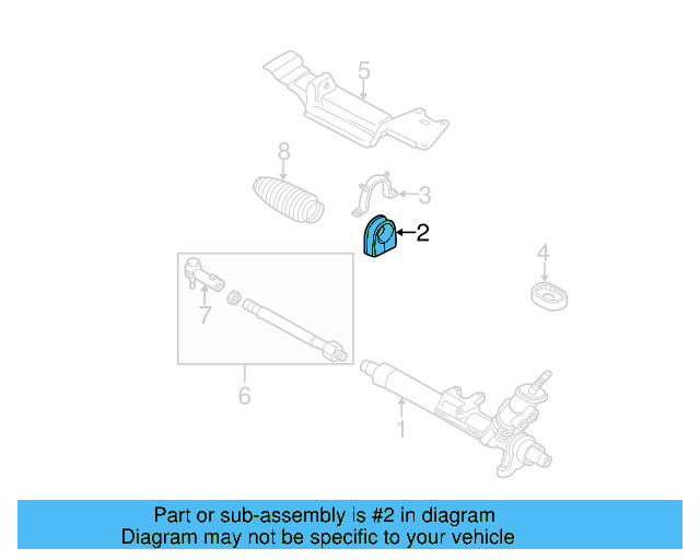 Gear Assembly Insulator 1J0-422-884-A - View 6
