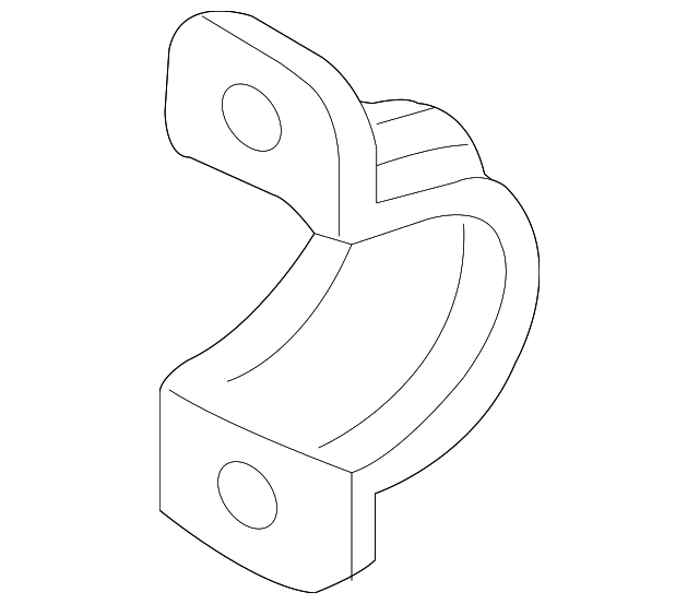 Stabilizer Bar Bracket 1K0-511-439-E - View 12