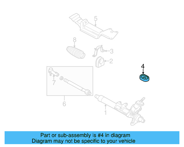 Seal 1J0-422-187-A - View 6