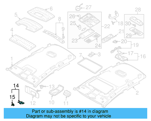 Bracket 1K0-858-774-D - View 36