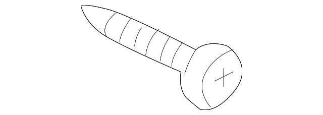 Fender Liner Extension Screw N-103-546-02 - View 46