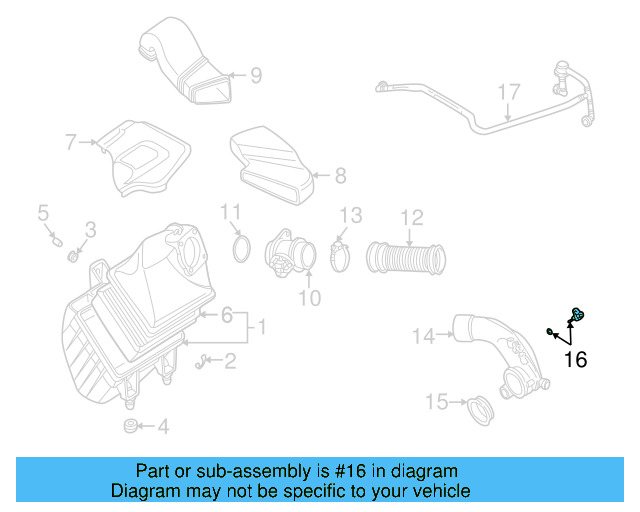Air Charge Temperature Sensor 058-905-379 - View 3