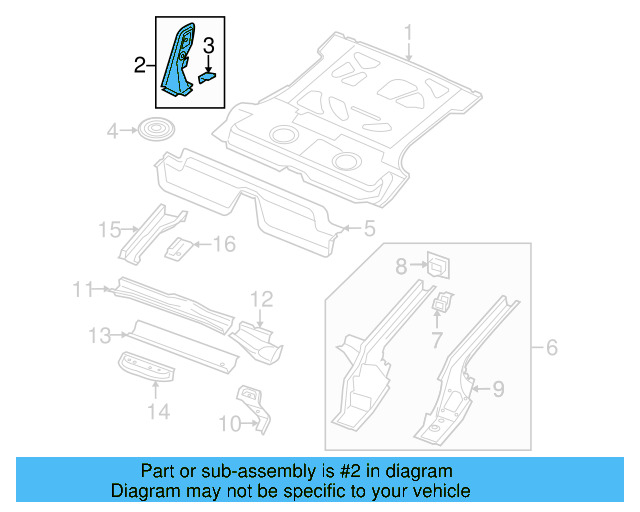 Side Support 5N0-802-953 - View 3