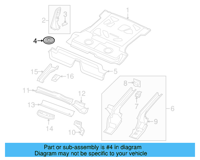 Kick Panel 5N0-813-147 - View 4