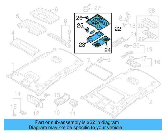 Front Lamp Assembly 1K0-947-106-E-WRC - View 25
