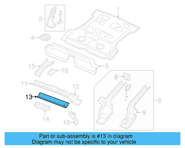 Center Cross 5N0-803-531 - View 2