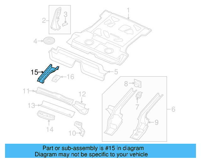 Spare Bracket 5N0-804-277 - View 5