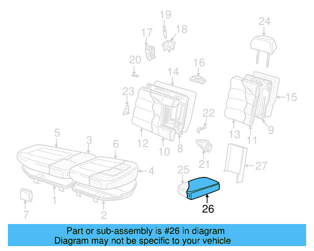 Armrest Pad Cover 3B0-885-851-A-8EX - View 7