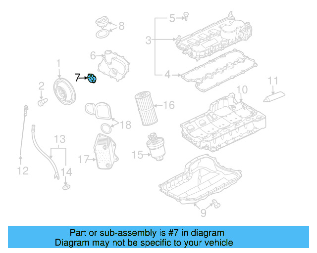 Engine Timing Cover Gasket N-900-411-02 - View 13