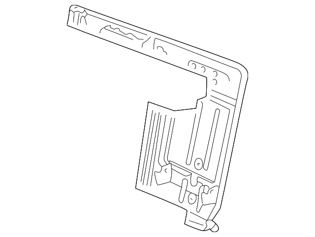 Seat Back Frame 3B0-885-502-C