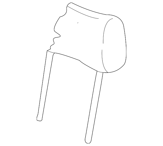 Headrest Cover 3B0-885-921-A-4PM - View 2