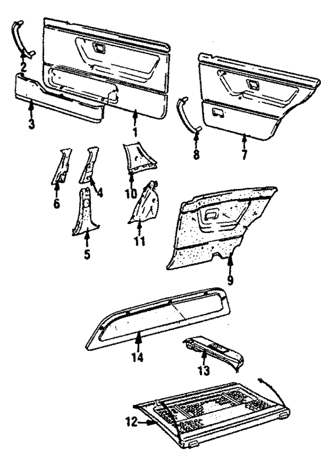 Pull Handle 191-867-179-LN8
