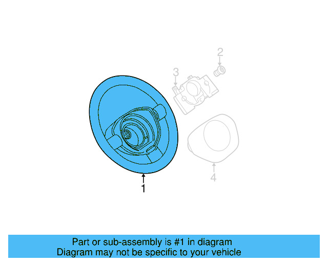 Steering Wheel 1C0-419-091-CB-E74 - View 6