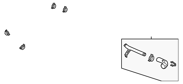 Upper Hose 7L6-122-101-C - View 2