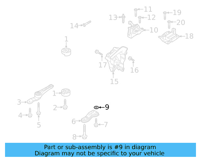 Side Support Washer 7H0-419-713 - View 14