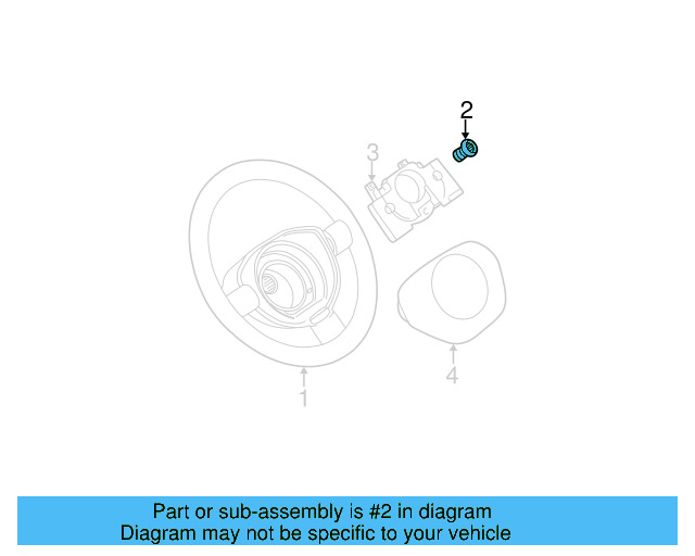 Steering Wheel Bolt N-907-991-02 - View 51