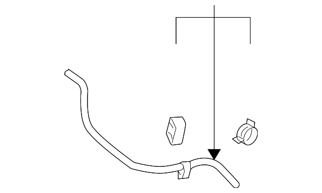 Reservoir Hose 7L6-121-447-C - View 4