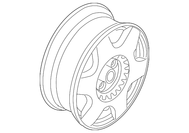Wheel, Alloy 1C0-601-025-D-091 - View 8