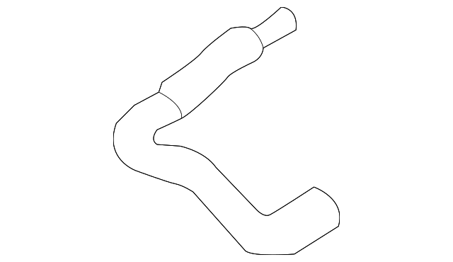 Engine Coolant Hose 1J0-121-063-E - View 2