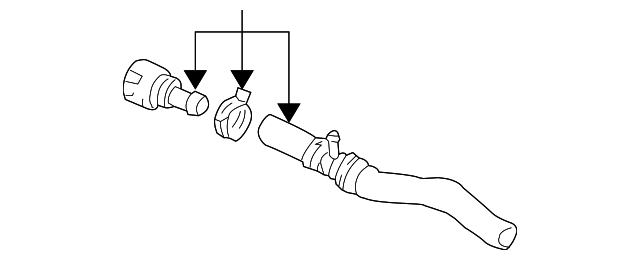 HVAC Heater Hose 1J0-122-157-FK - View 6