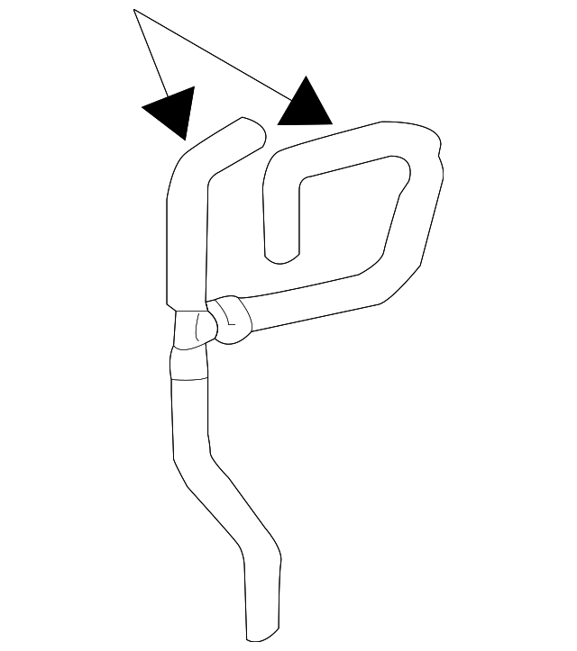 Engine Coolant Hose 1J0-122-447-FK - View 3