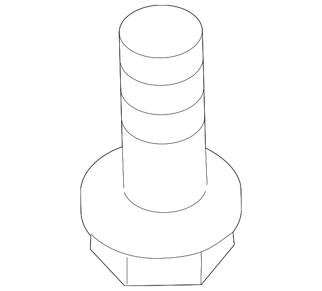 Seat Frame Bolt WHT-004-606 - View 6