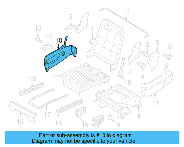 Side Shield 7B0-883-894-C-DE5 - View 2