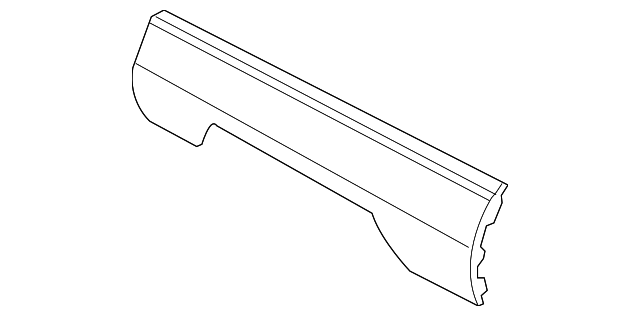Front Trim 7B0-883-317-DE5 - View 3