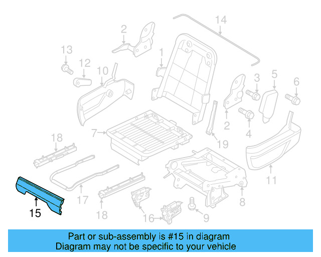 Front Trim 7B0-883-317-DE5