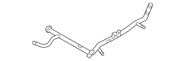 Engine Coolant Crossover Pipe 06A-121-065-CM - View 2