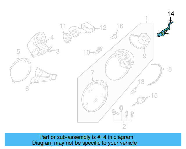 Wire Harness 1C0-941-953