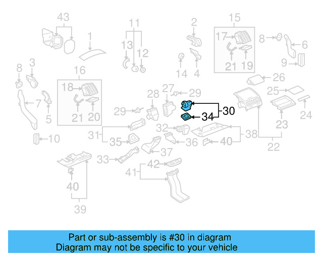 Lower Duct 7L0-819-348-A - View 3