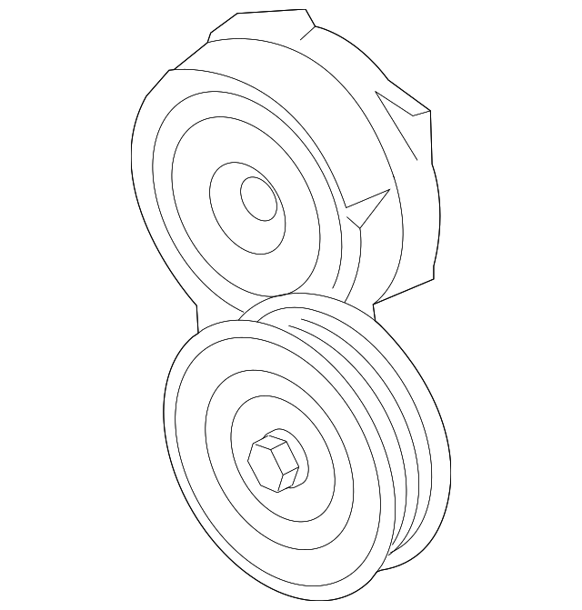 Serpentine Tensioner 06E-903-133-AF