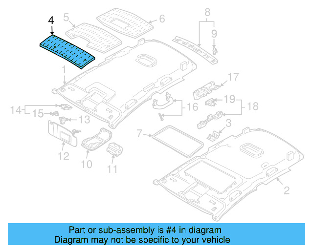Sound Absorber 1K0-867-811-J - View 9