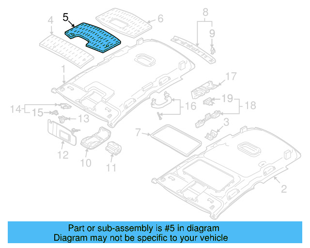 Sound Absorber 1K0-867-811-G - View 13