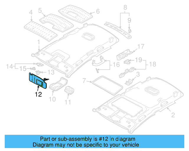 Sun 1K0-857-551-AF-3H8 - View 5