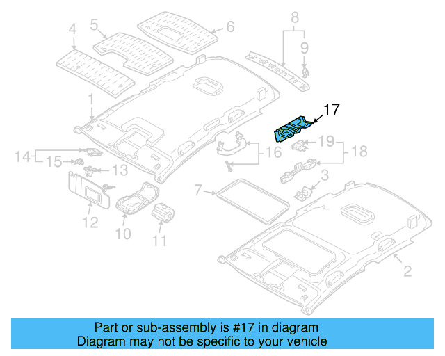 Mount Plate 1K0-858-687-F