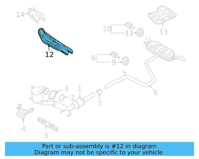 Front Shield 5QF-825-661-D - View 9