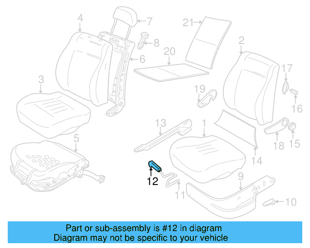 Adjust Lever Knob 171-881-253-01C - View 3