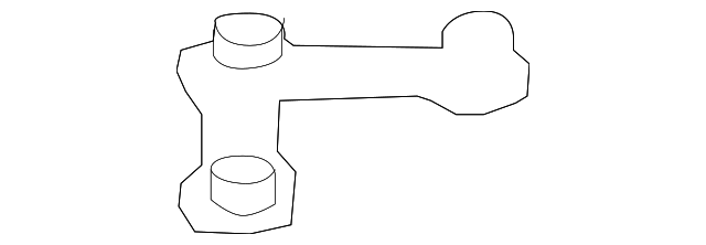 Lower Control Arm Lock Plate 1J0-407-175-B - View 9