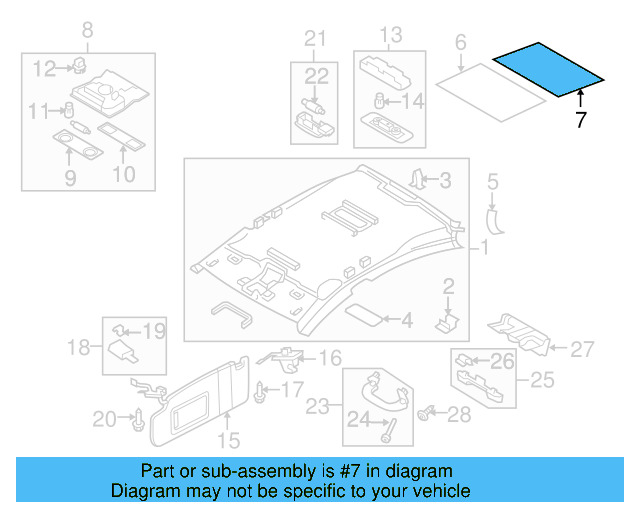 Sound Absorber 3C8-867-811-D - View 18