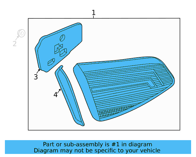 Backup Lamp Assembly 5GM-945-093-J - View 5