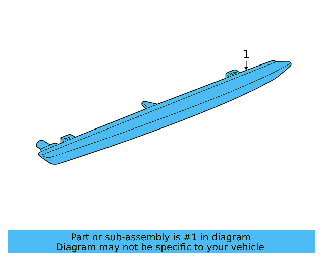 High Mount Lamp 5H0-945-087-A - View 4
