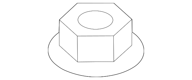 Quarter Panel Splash Shield Nut N-907-579-01 - View 36