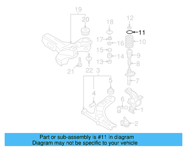 Spring Seat 1J0-412-341 - View 16