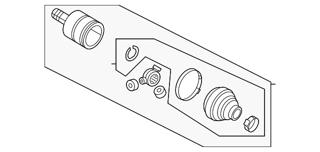 Inner Joint Assembly 1KM-498-103-E